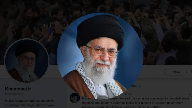 توییت خامنه‌ای حذف شد